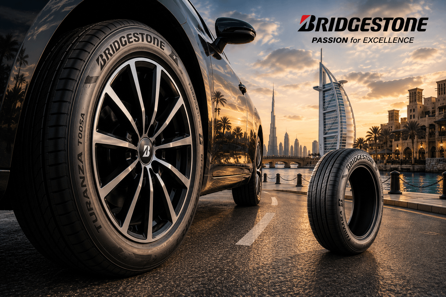 Bridgestone tyres in Dubai