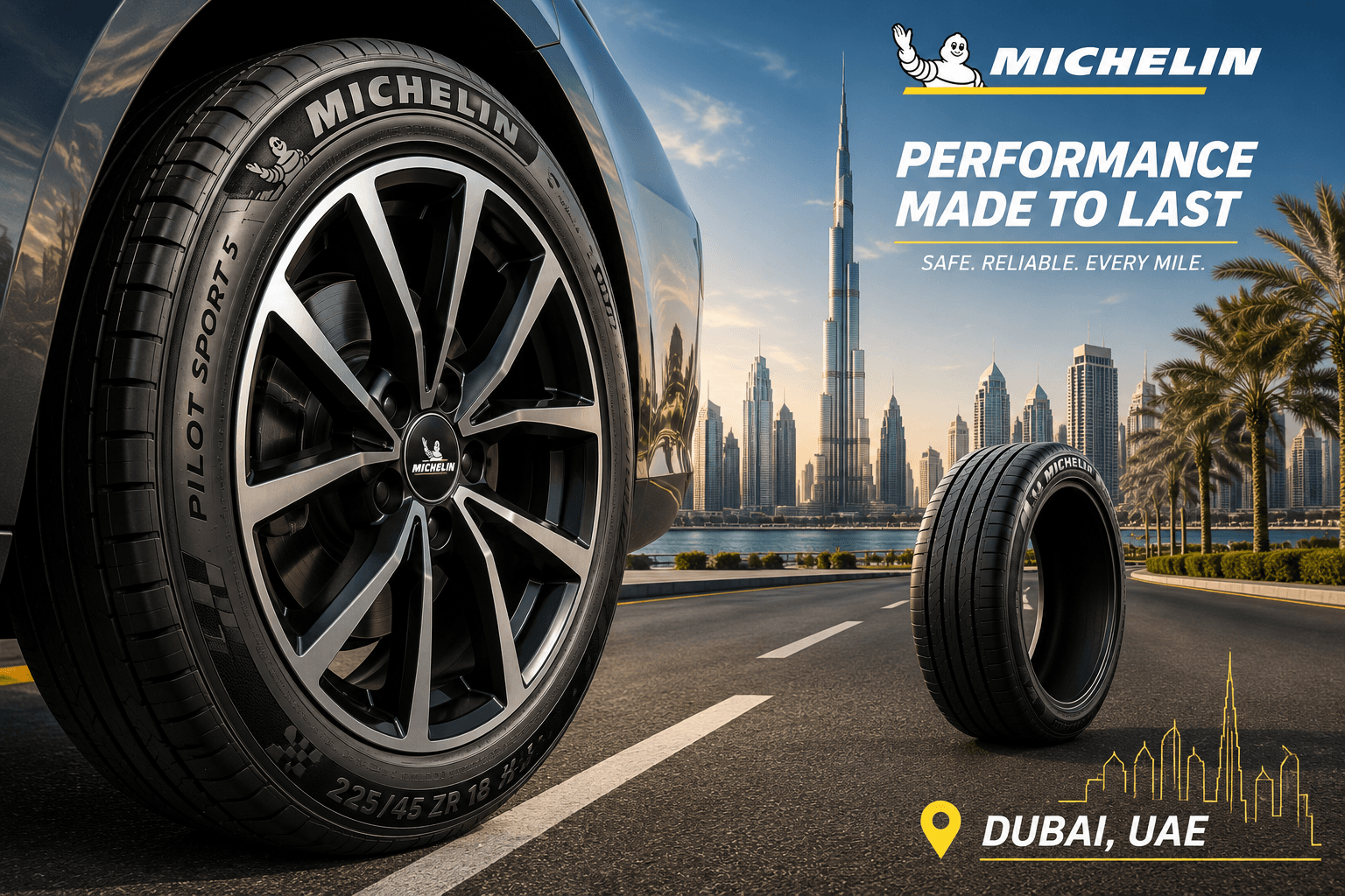 Michelin tyres in Dubai
